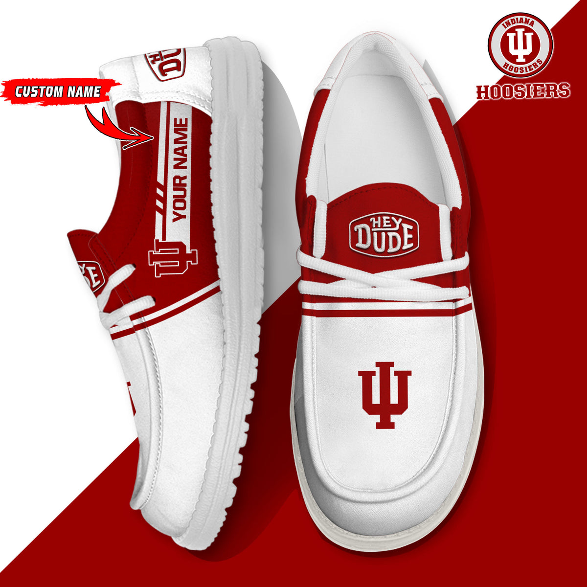 Indiana Hoosiers Lace Up Loafers 2026