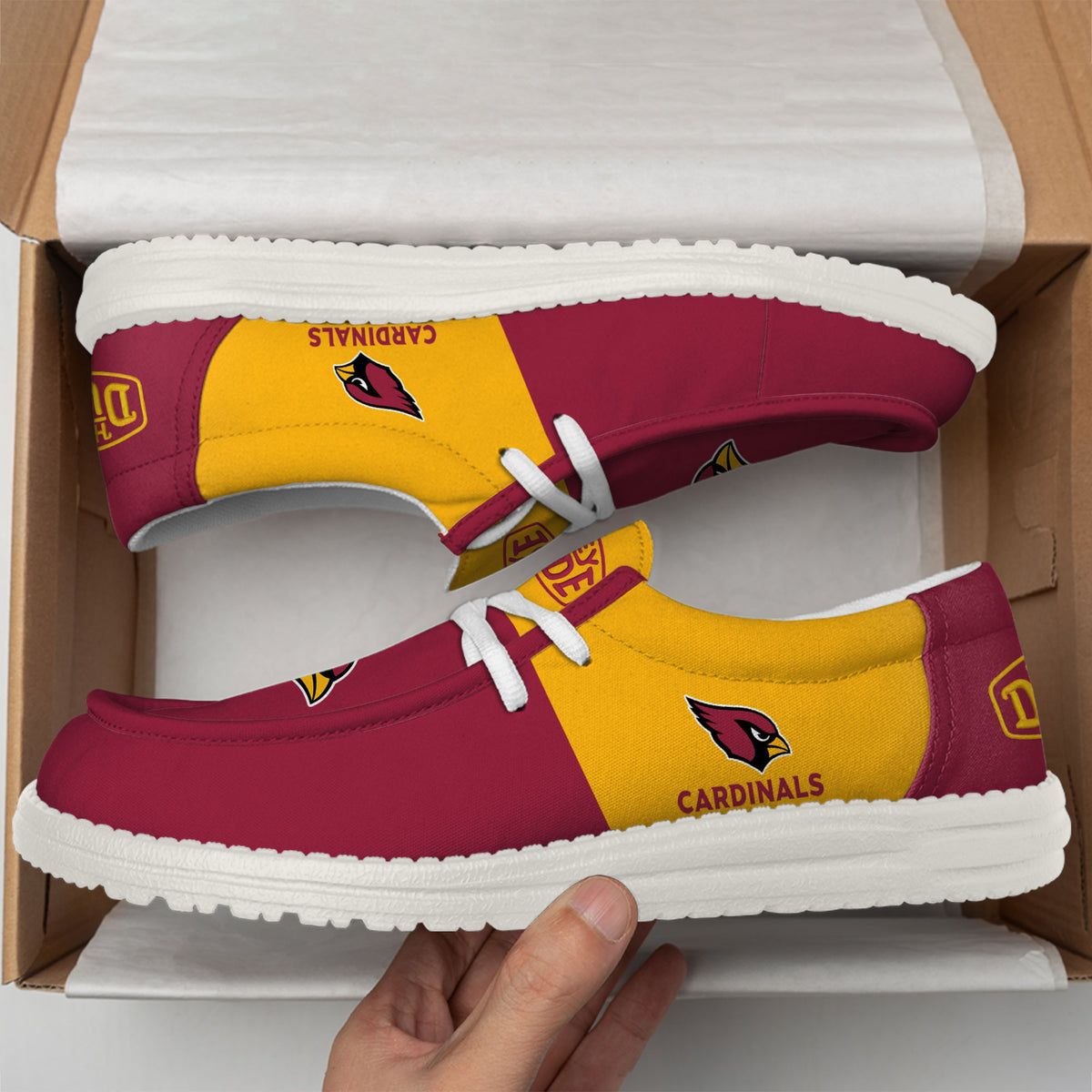 Arizona Cardinals Lace Up Loafers 2026