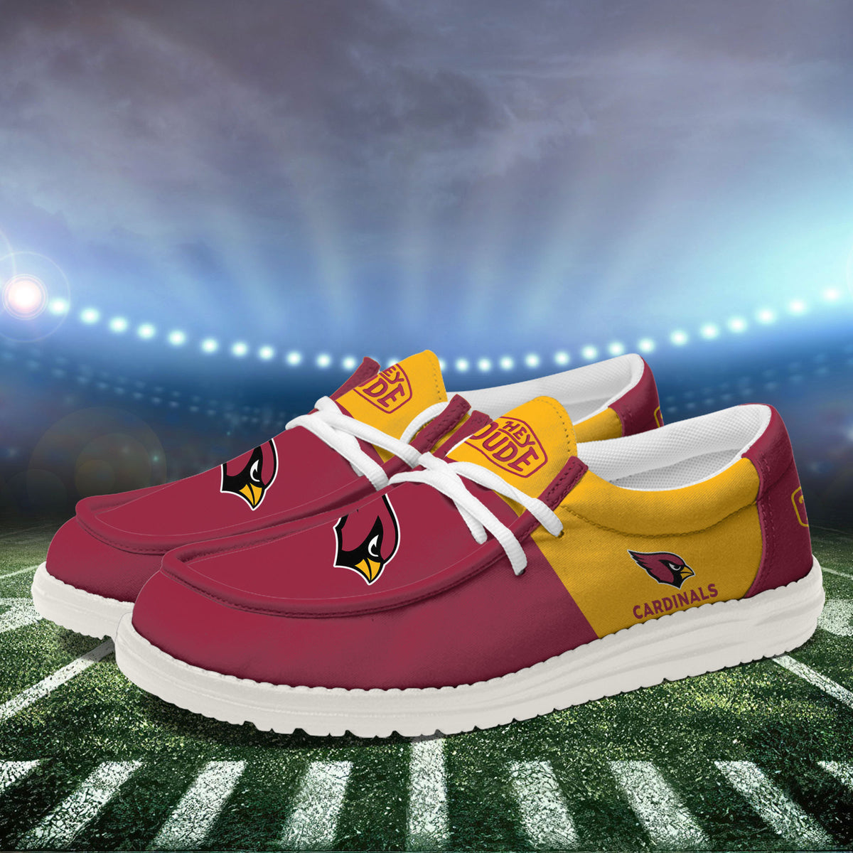 Arizona Cardinals Lace Up Loafers 2026
