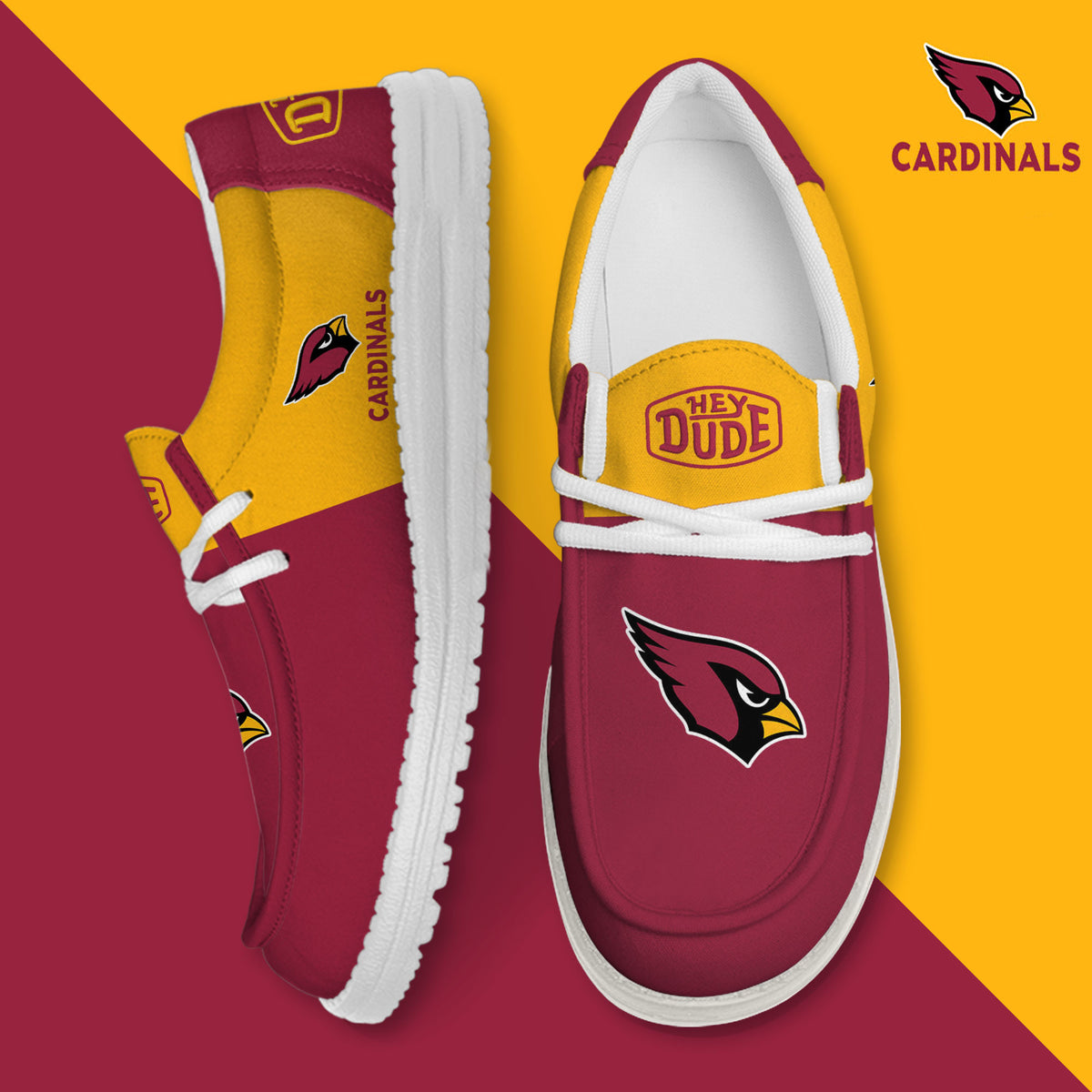 Arizona Cardinals Lace Up Loafers 2026