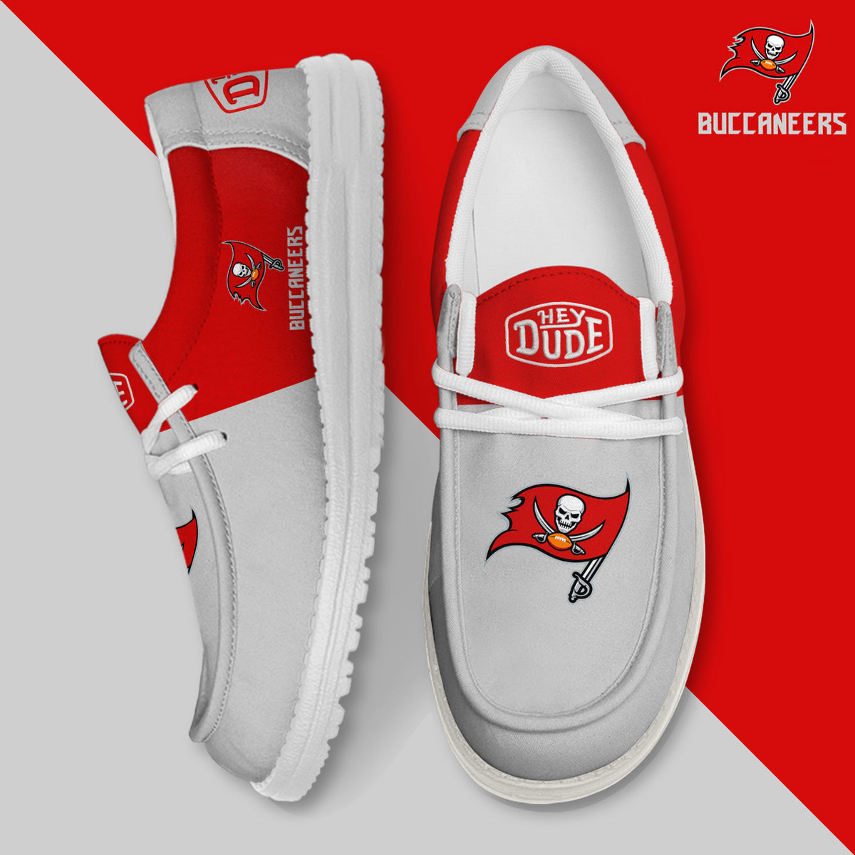Tampa Bay Buccaneers Lace Up Loafers 2026