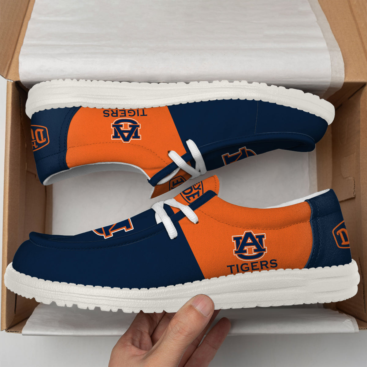 Auburn Tigers Lace Up Loafers 2026
