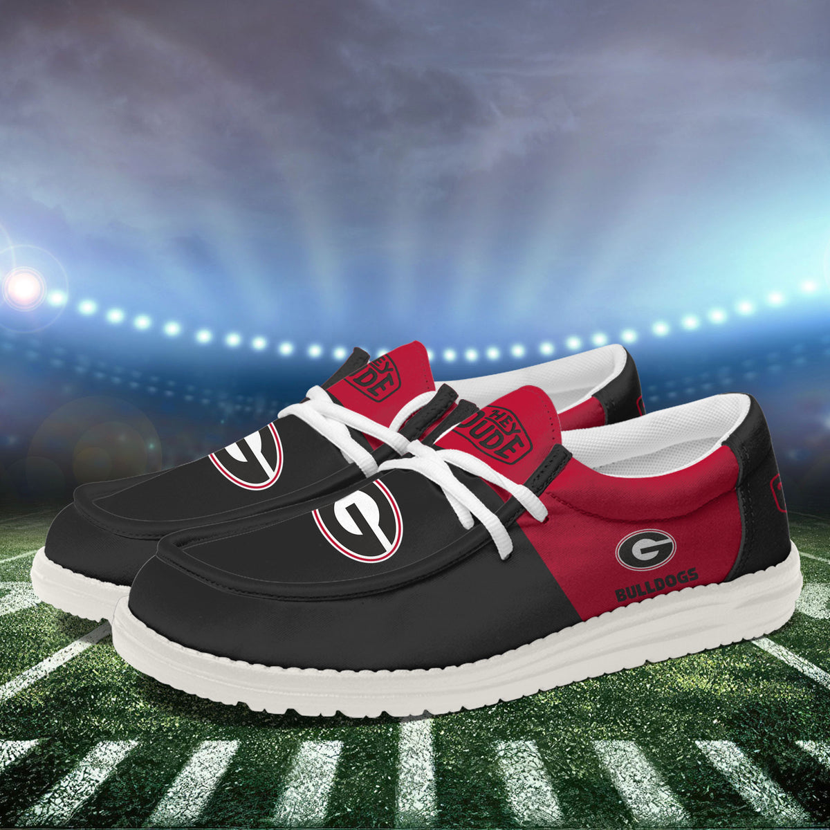 Georgia Bulldogs Lace Up Loafers 2026