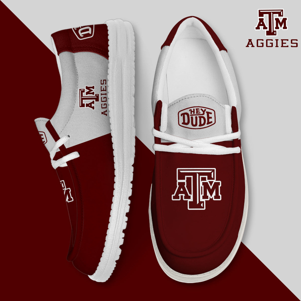Texas A&M Aggies Lace Up Loafers 2026