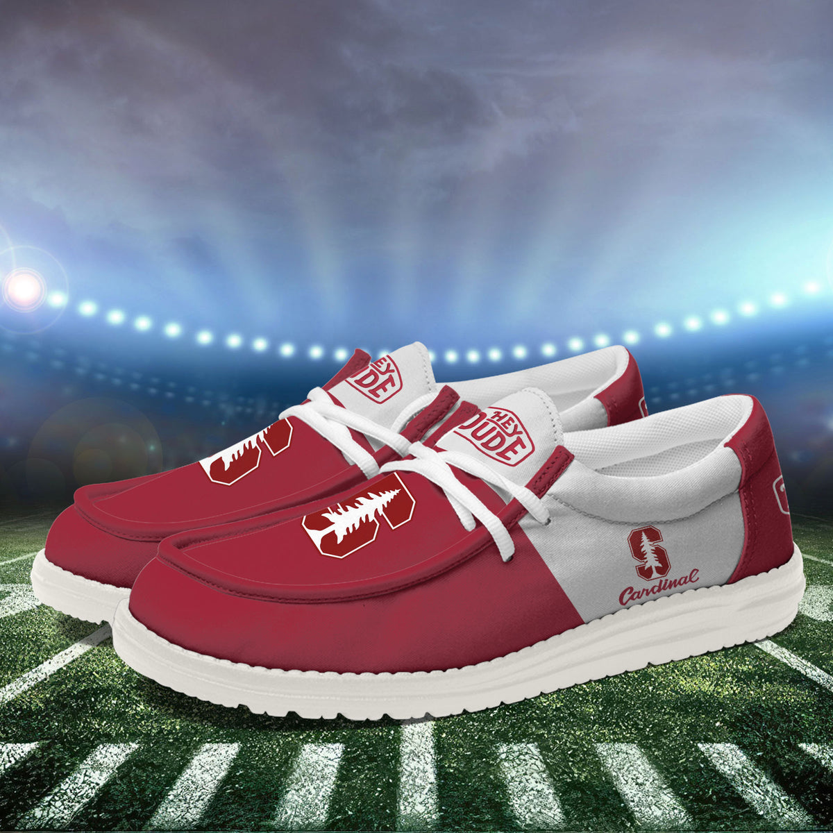 Stanford Cardinal Lace Up Loafers 2026