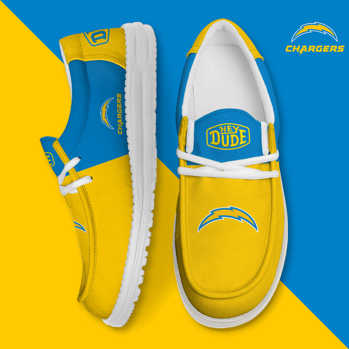 Los Angeles Chargers Lace Up Loafers 2026
