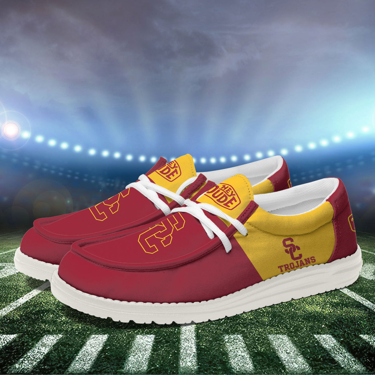USC Trojans Lace Up Loafers 2026