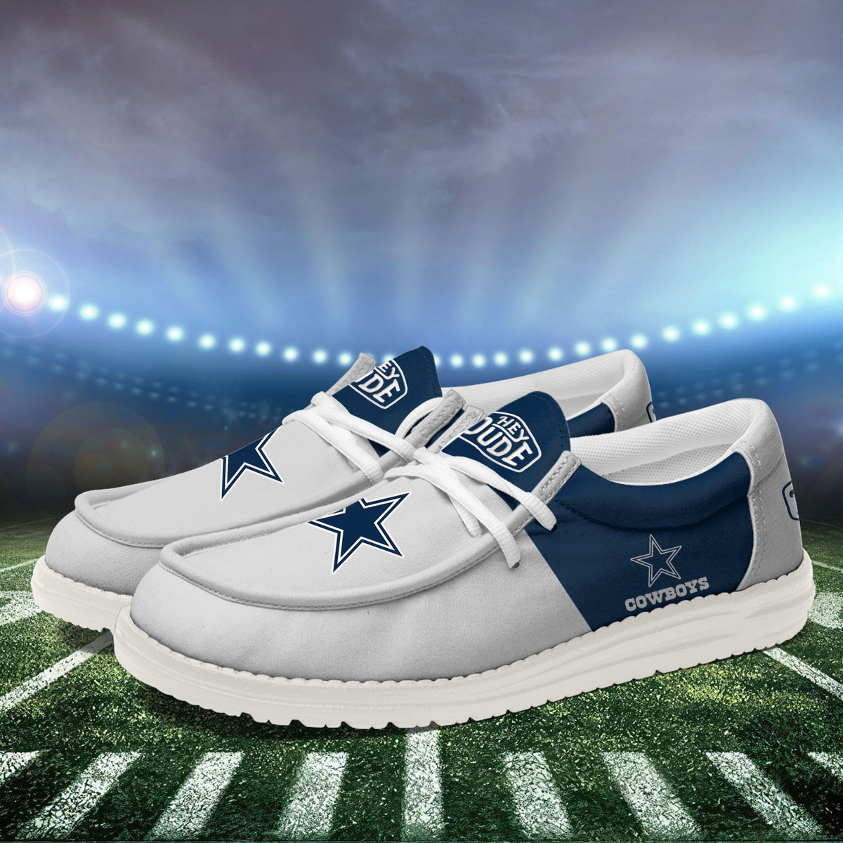 Dallas Cowboys Lace Up Loafers 2026