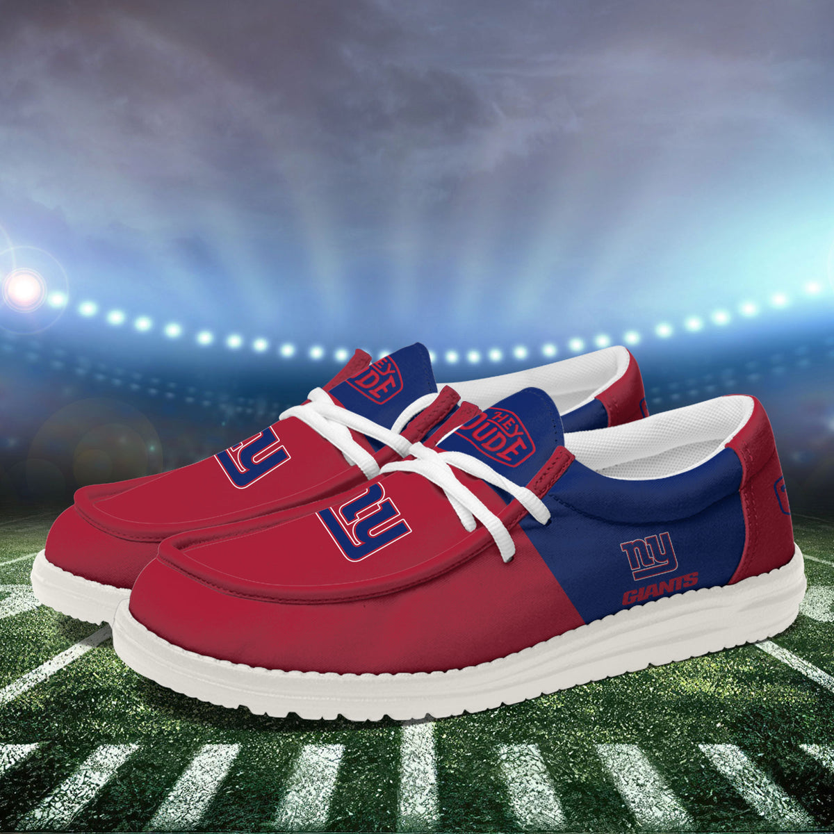 New York Giants Lace Up Loafers 2026