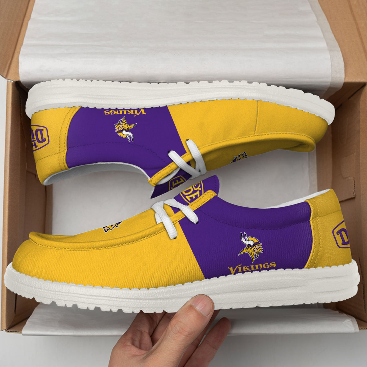 Minnesota Vikings Lace Up Loafers 2026