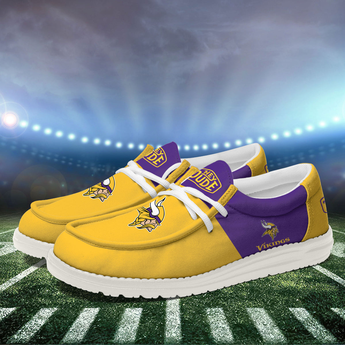 Minnesota Vikings Lace Up Loafers 2026