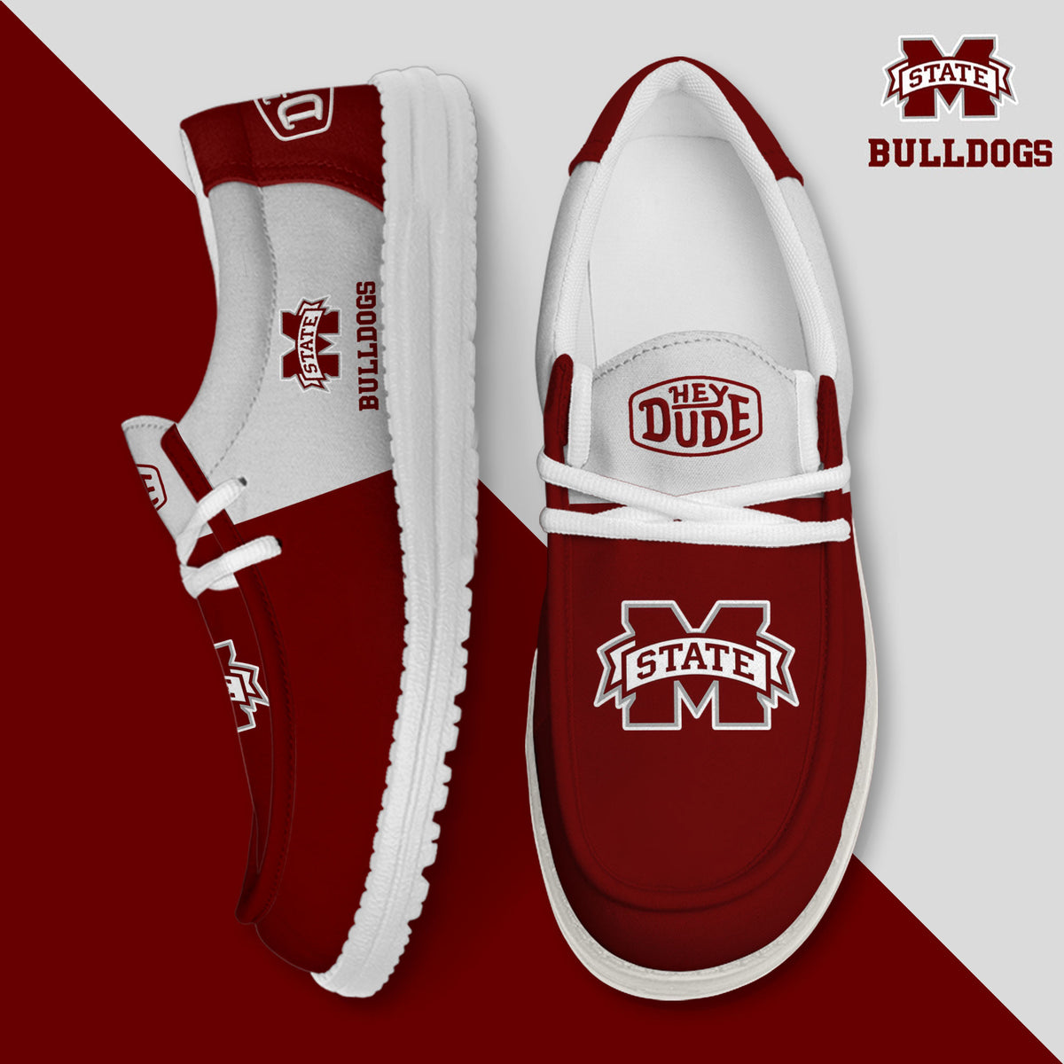 Mississippi State Bulldogs Lace Up Loafers 2026