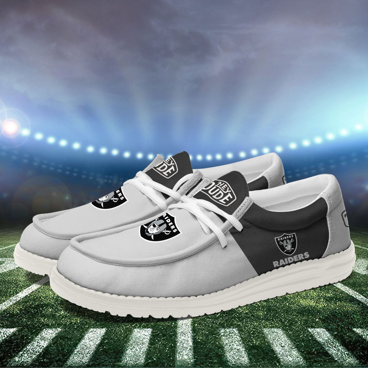Las Vegas Raiders Lace Up Loafers 2026