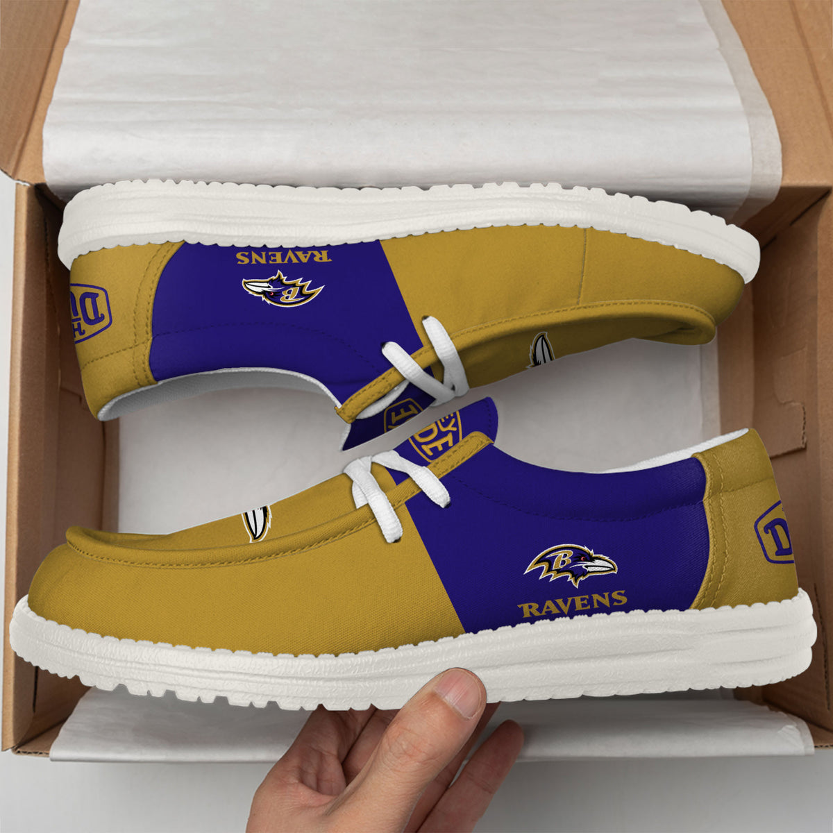 Baltimore Ravens Lace Up Loafers 2026