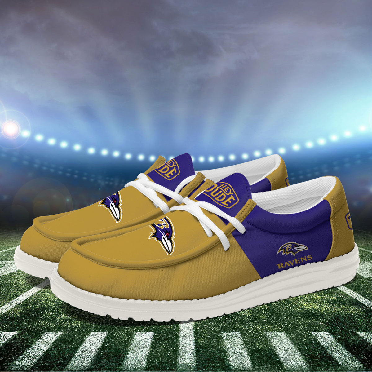Baltimore Ravens Lace Up Loafers 2026