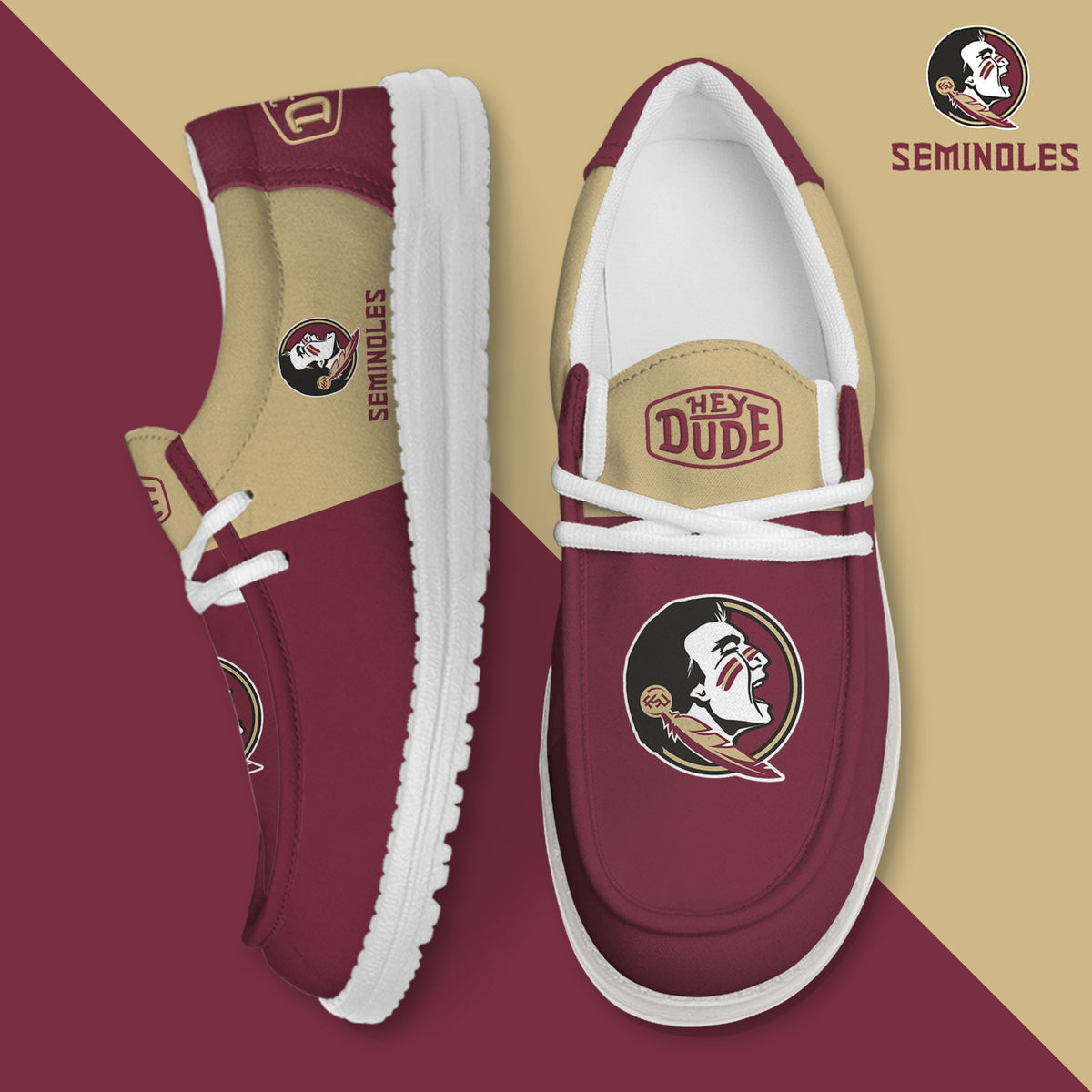 Florida State Seminoles Lace Up Loafers 2026