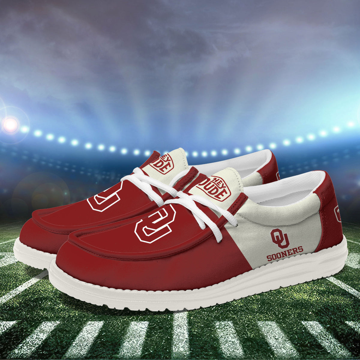 Oklahoma Sooners Lace Up Loafers 2026