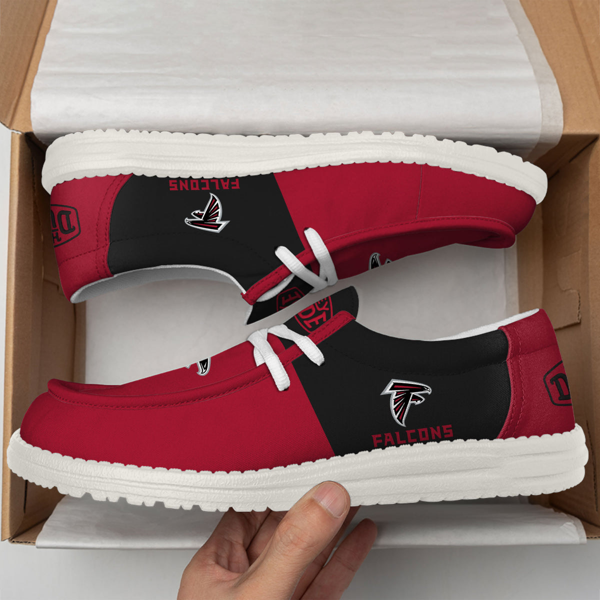 Atlanta Falcons Lace Up Loafers 2026
