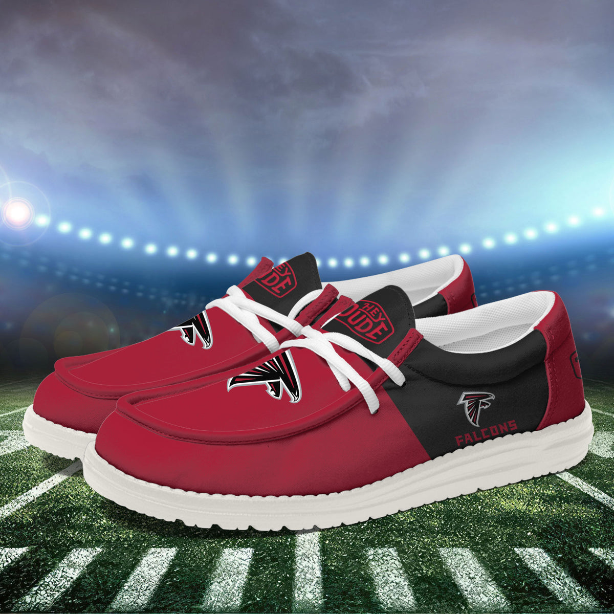 Atlanta Falcons Lace Up Loafers 2026