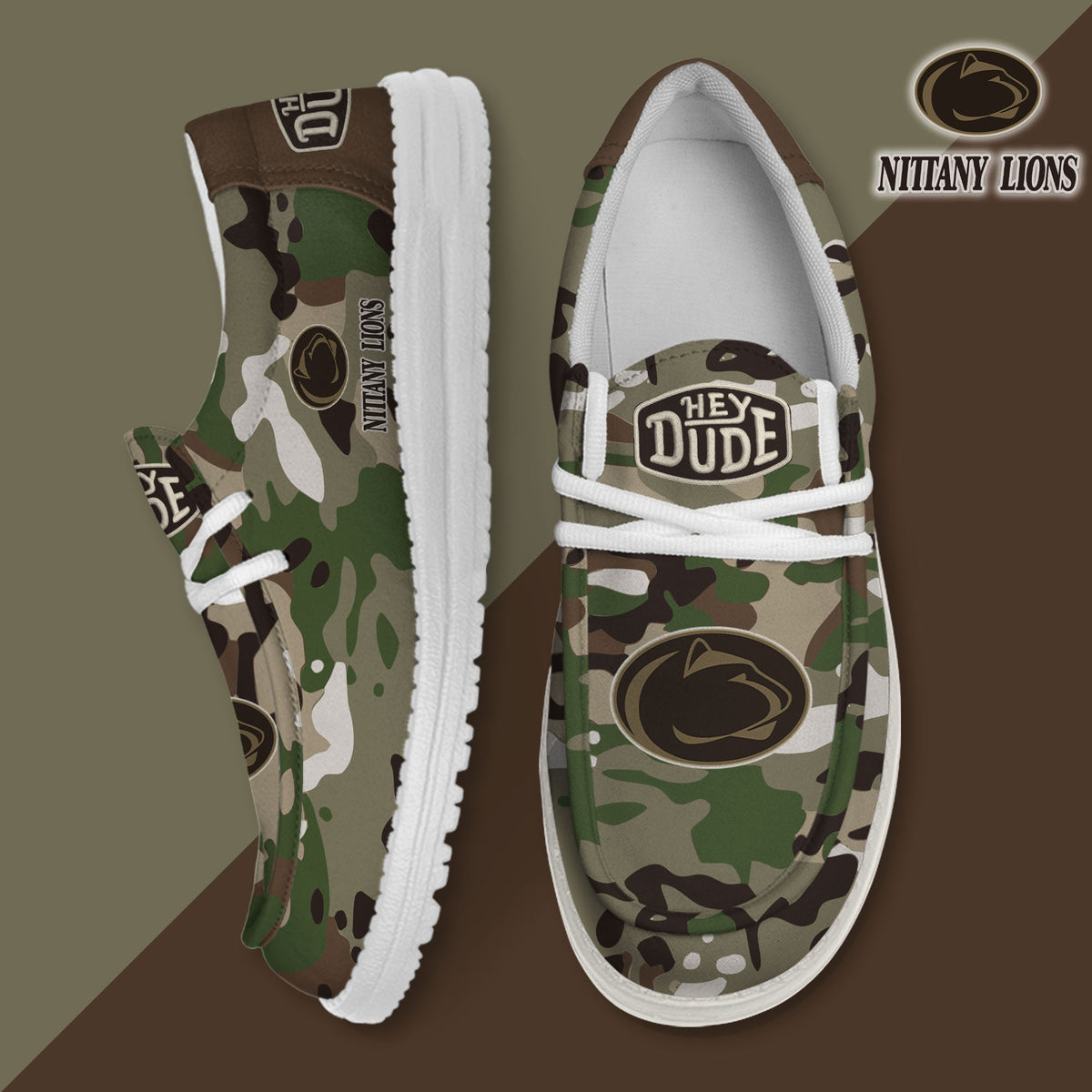 Penn State Nittany Lions Lace Up Loafers 2026