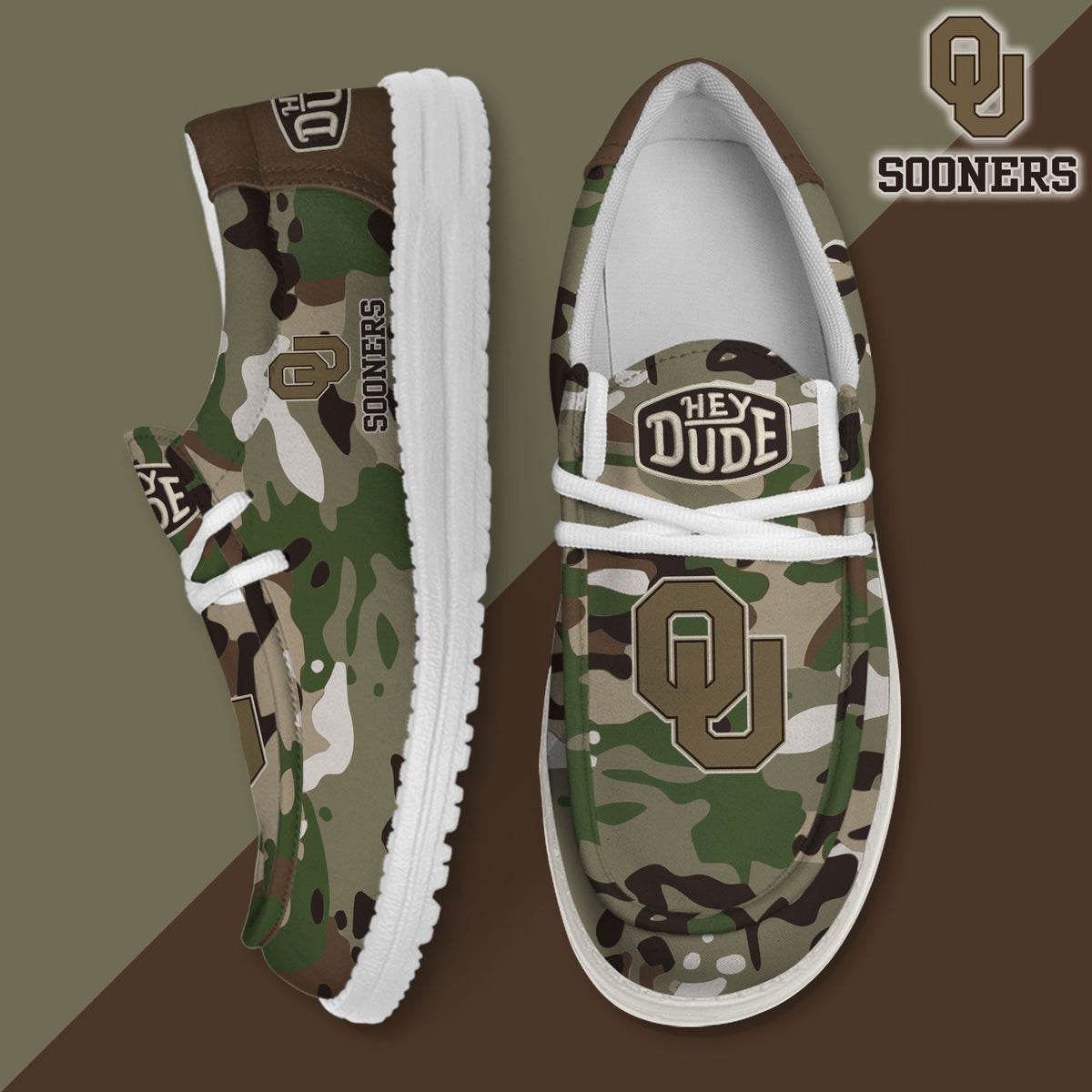 Oklahoma Sooners Lace Up Loafers 2026
