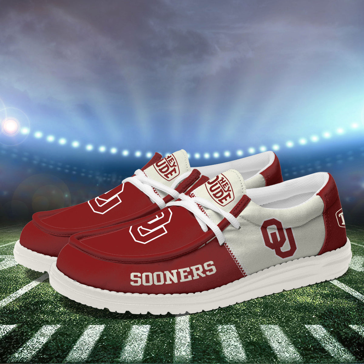 Oklahoma Sooners Lace Up Loafers 2026