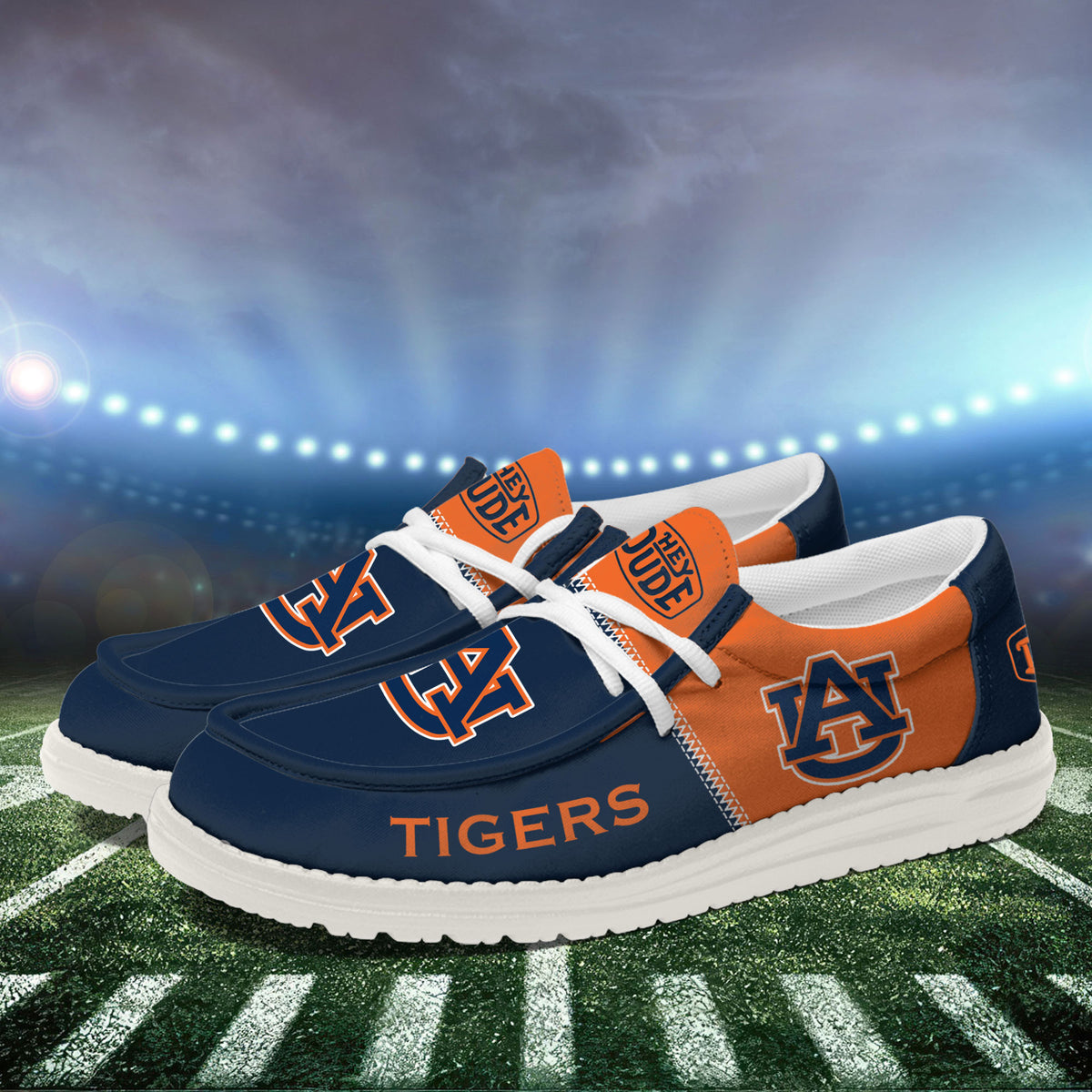 Auburn Tigers Lace Up Loafers 2026