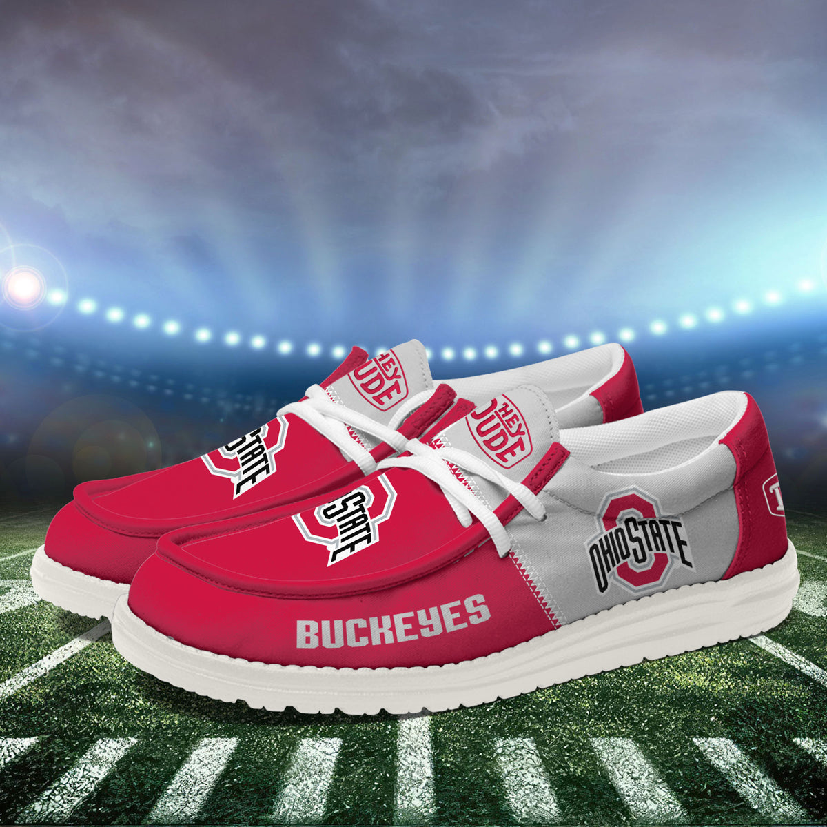 Ohio State Buckeyes Lace Up Loafers 2026