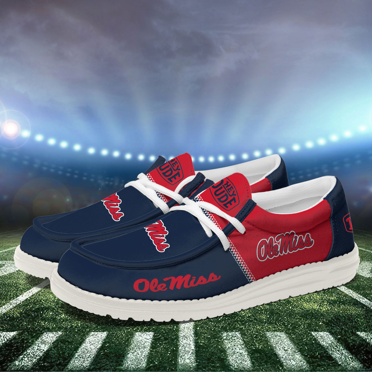 Ole Miss Rebels Lace Up Loafers 2026