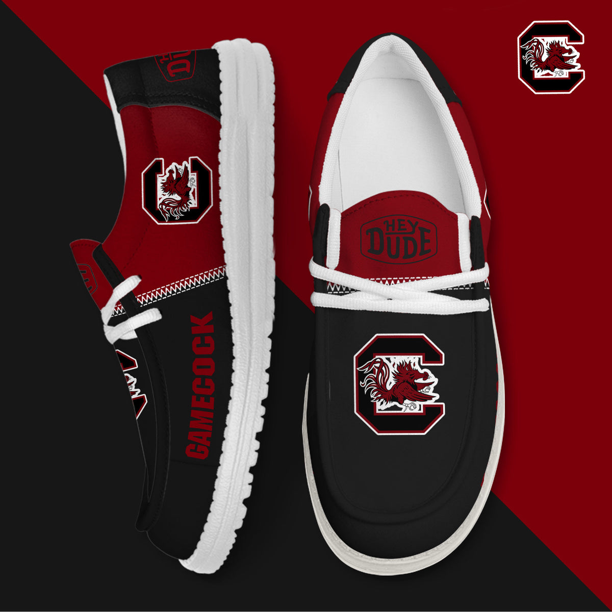 South Carolina Gamecocks Lace Up Loafers 2026