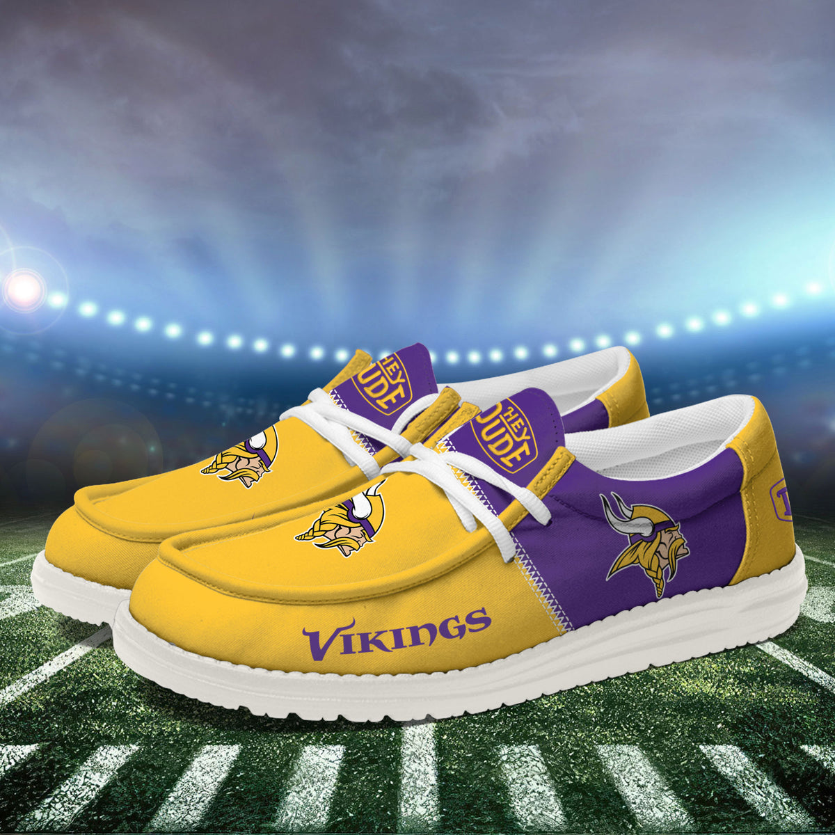 Minnesota Vikings Lace Up Loafers 2026