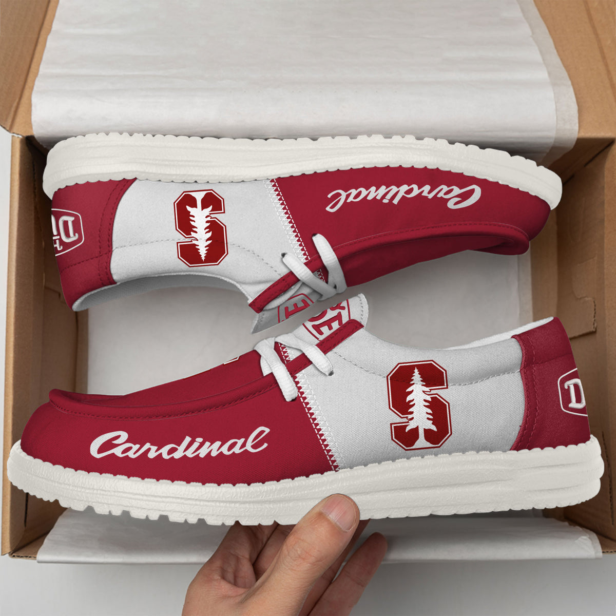 Stanford Cardinal Lace Up Loafers 2026