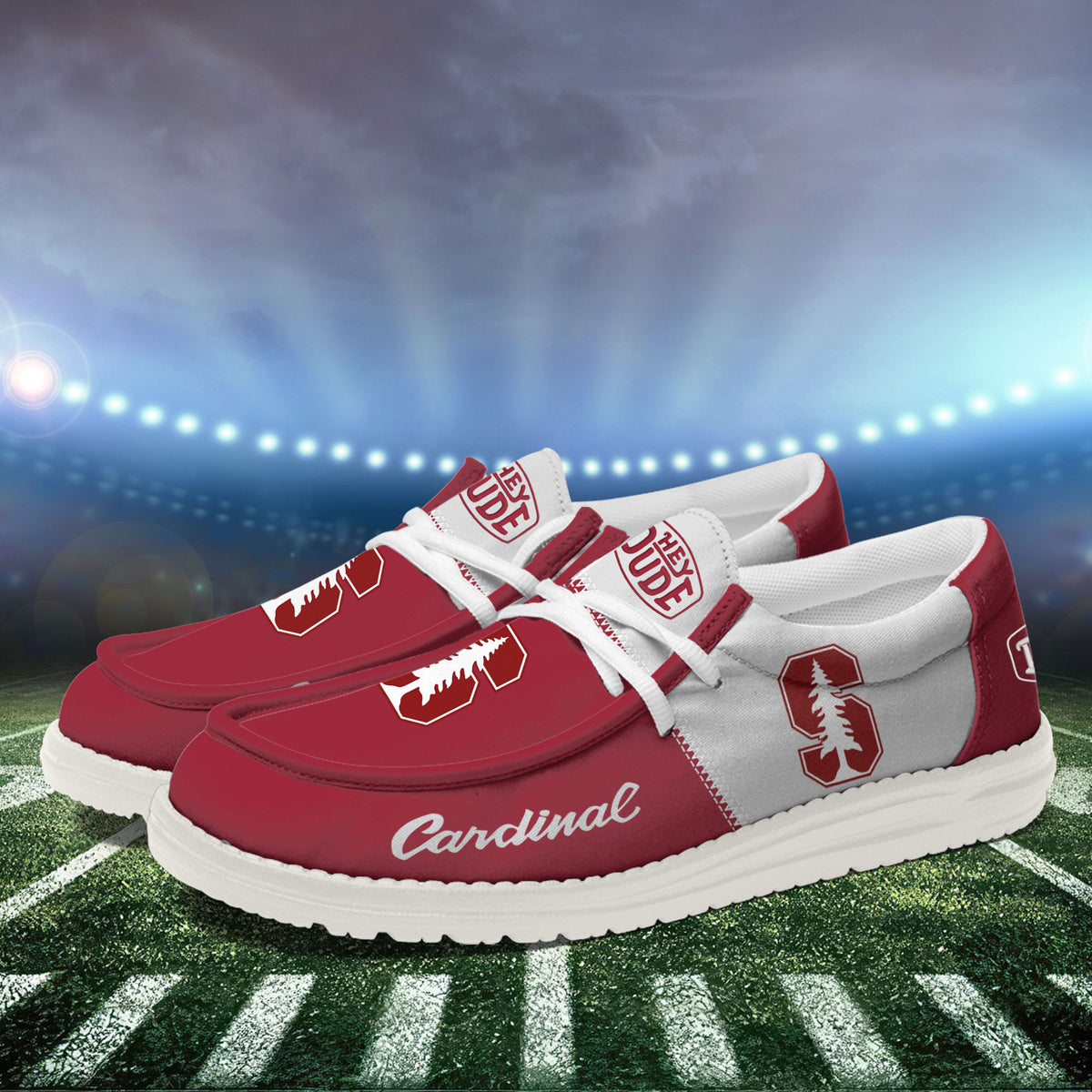 Stanford Cardinal Lace Up Loafers 2026