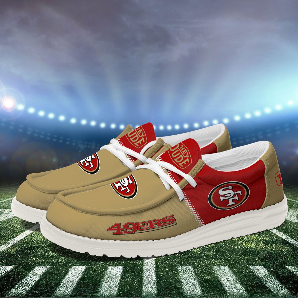 San Francisco 49ers Lace Up Loafers 2026