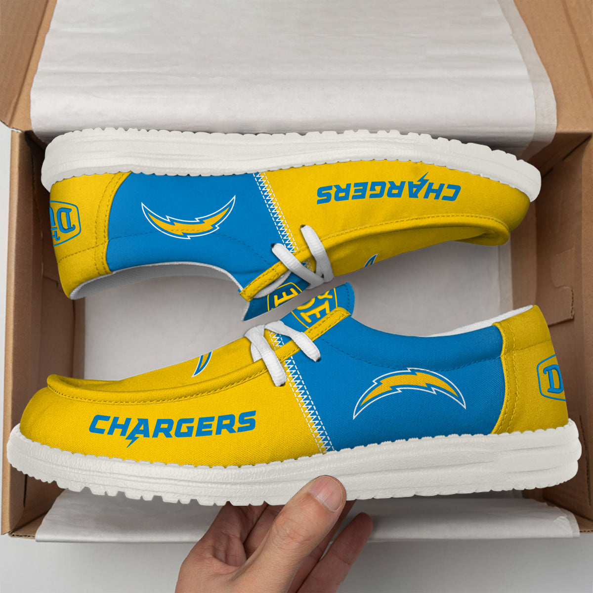 Los Angeles Chargers Lace Up Loafers 2026