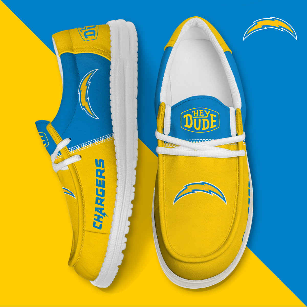 Los Angeles Chargers Lace Up Loafers 2026