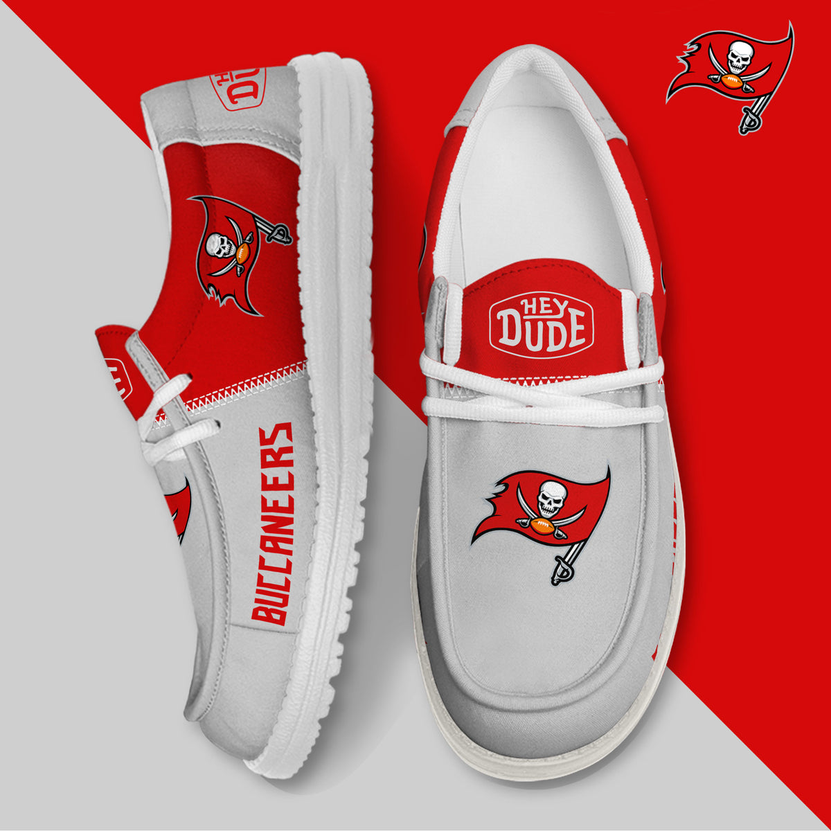 Tampa Bay Buccaneers Lace Up Loafers 2026