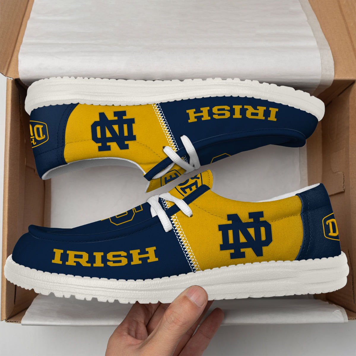 Notre Dame Fighting Irish Lace Up Loafers 2026