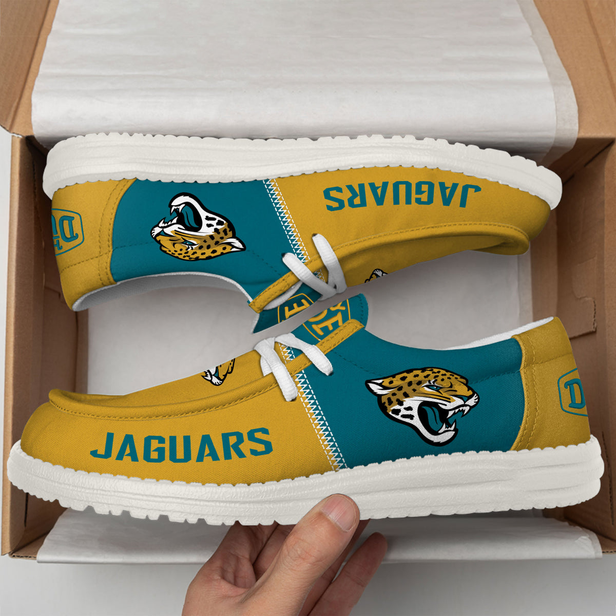Jacksonville Jaguars Lace Up Loafers 2026