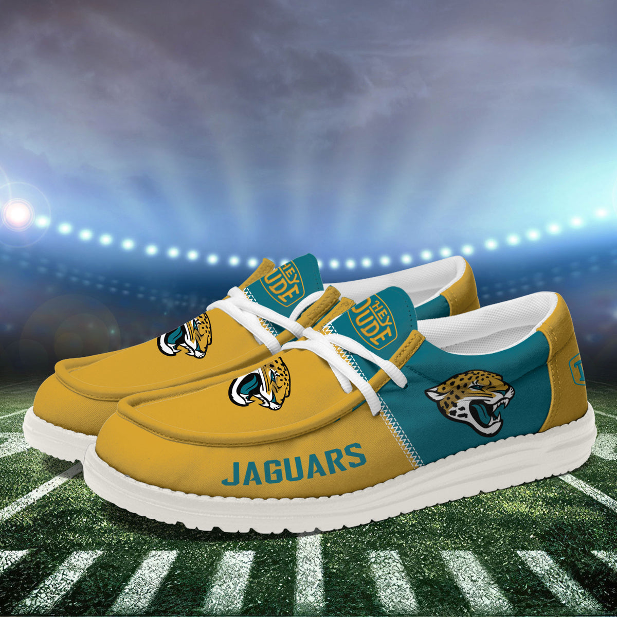 Jacksonville Jaguars Lace Up Loafers 2026