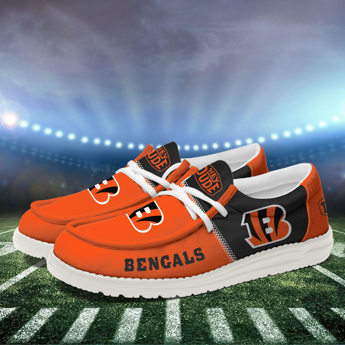 Cincinnati Bengals Lace Up Loafers 2026