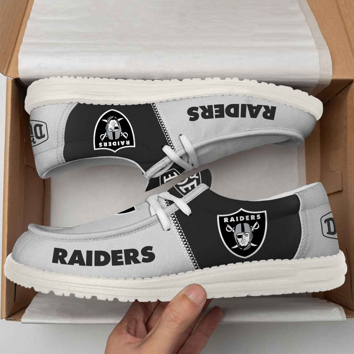 Las Vegas Raiders Lace Up Loafers 2026