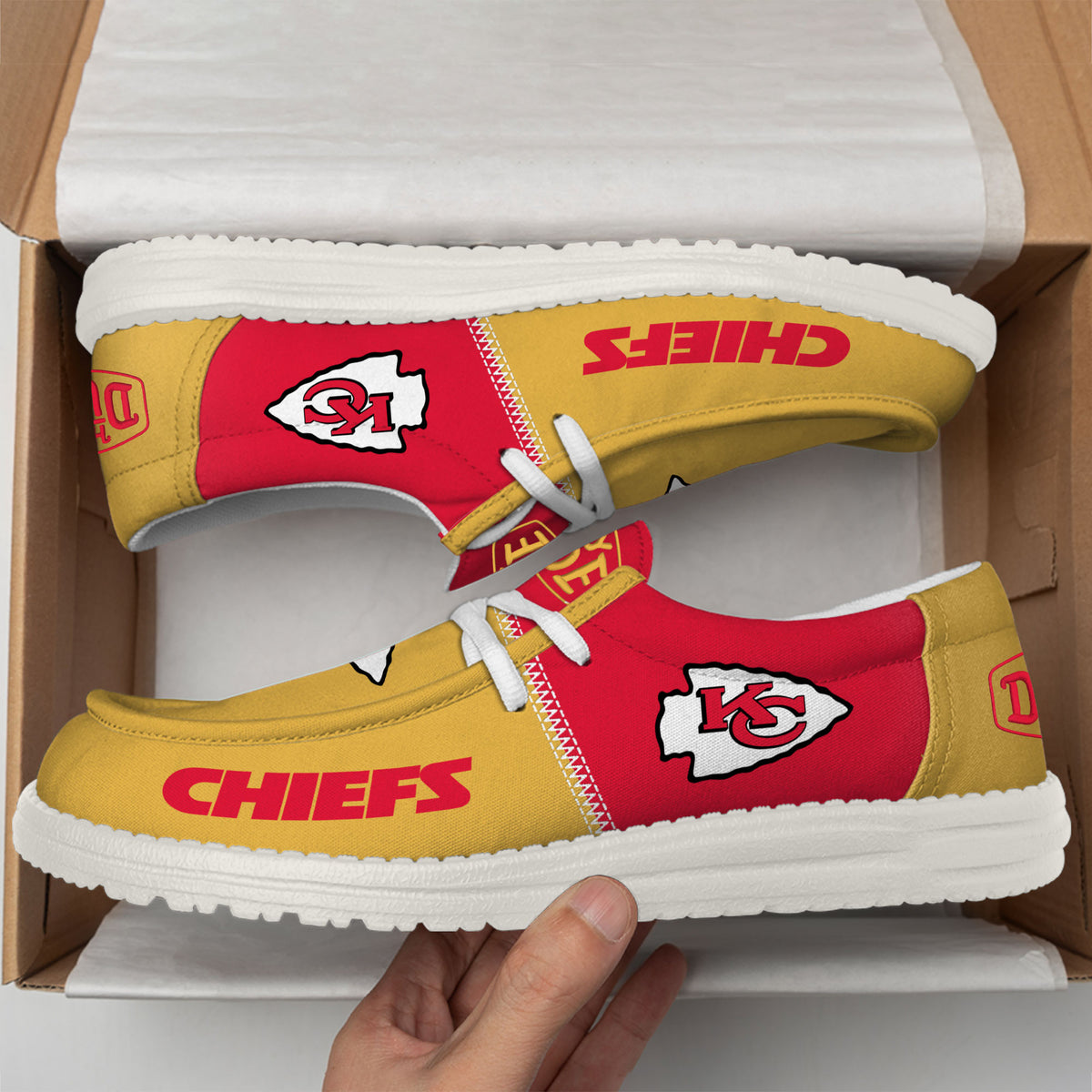 Kansas City Chiefs Lace Up Loafers 2026