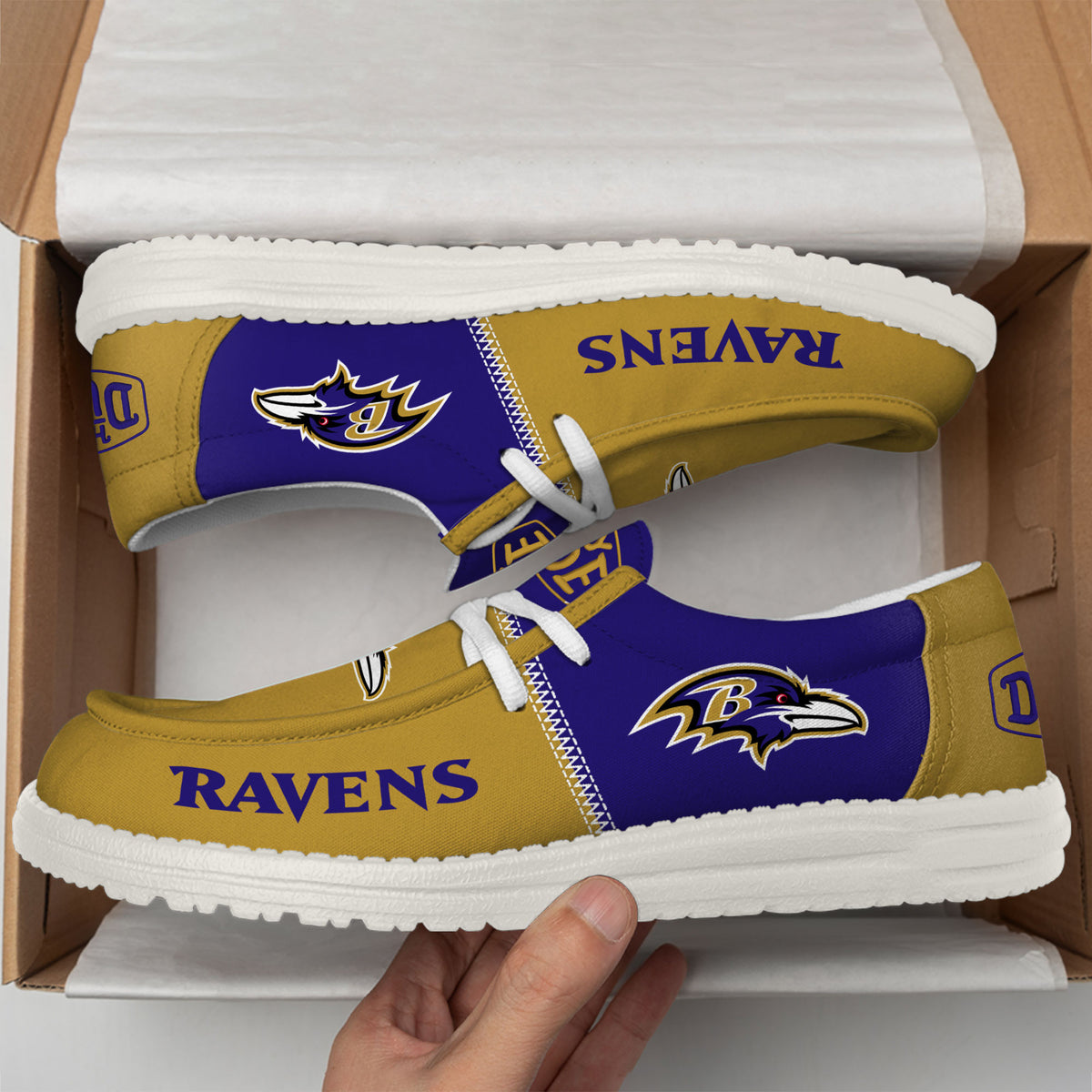 Baltimore Ravens Lace Up Loafers 2026