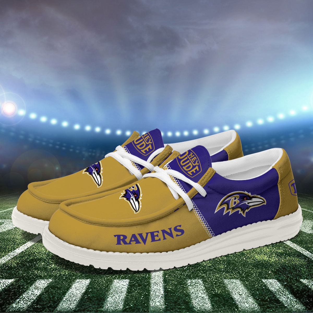 Baltimore Ravens Lace Up Loafers 2026