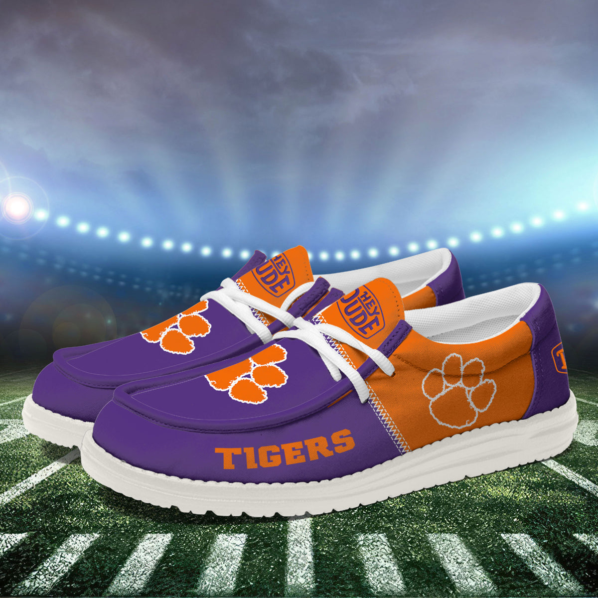 Clemson Tigers Lace Up Loafers 2026