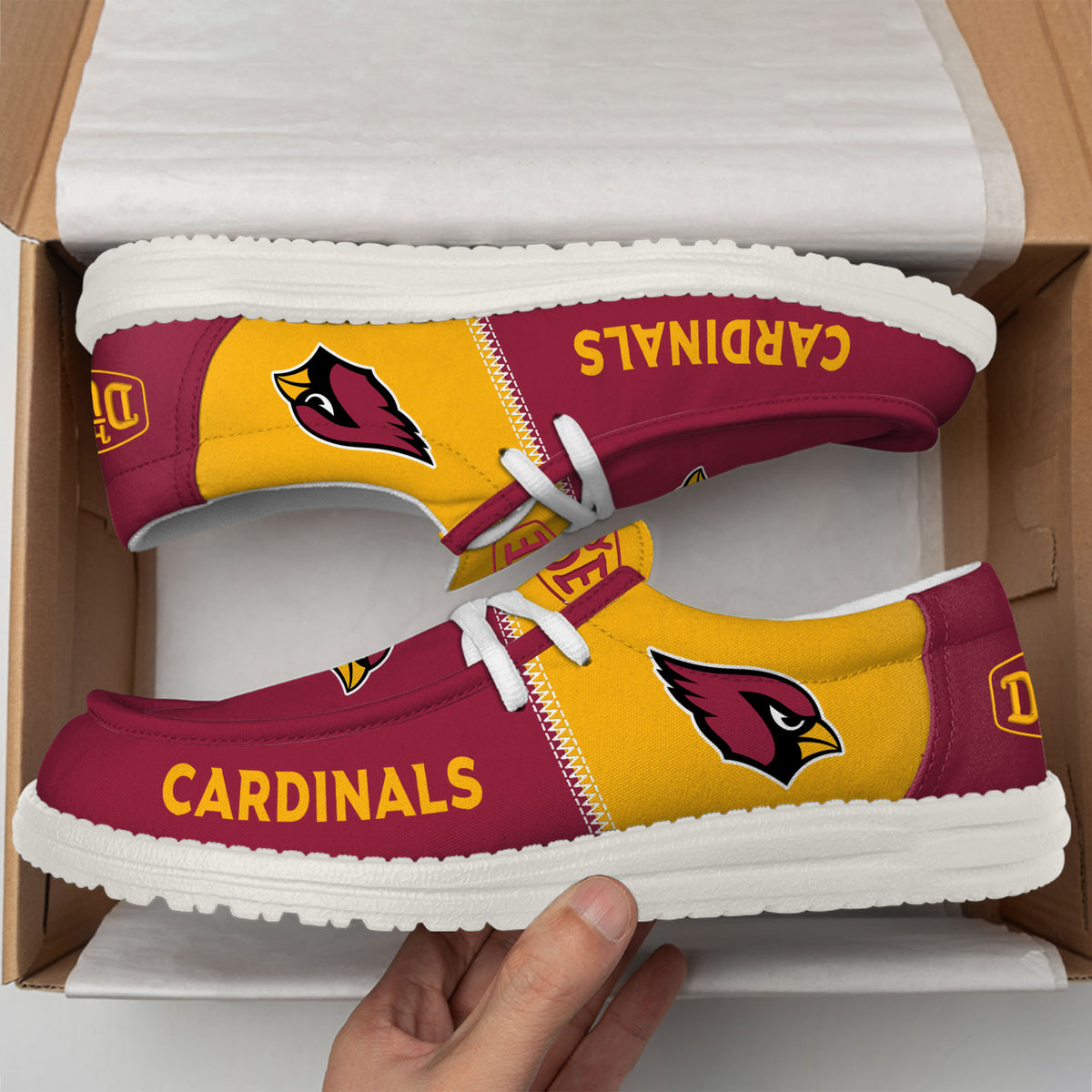 Arizona Cardinals Lace Up Loafers 2026