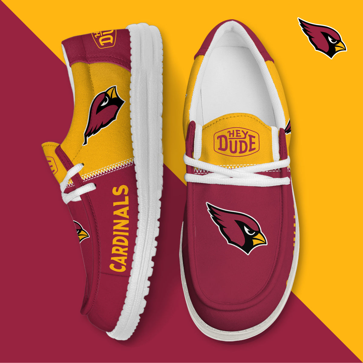Arizona Cardinals Lace Up Loafers 2026