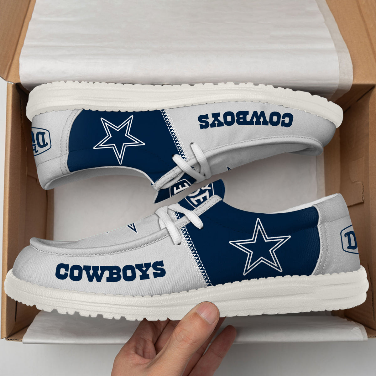 Dallas Cowboys Lace Up Loafers 2026