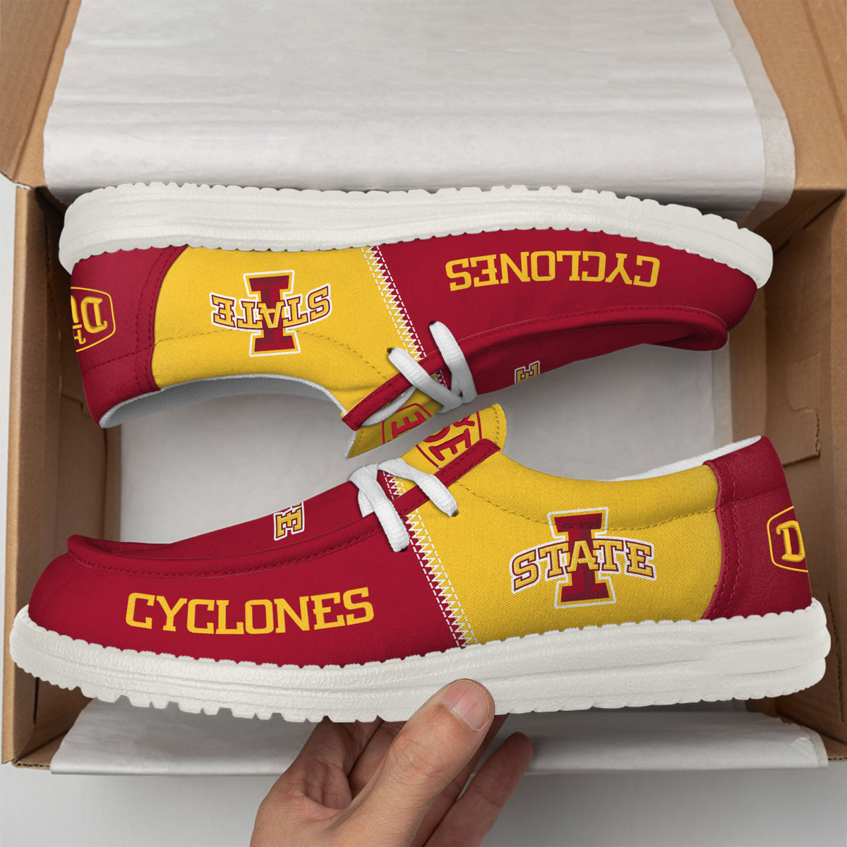 Iowa State Cyclones Lace Up Loafers 2026